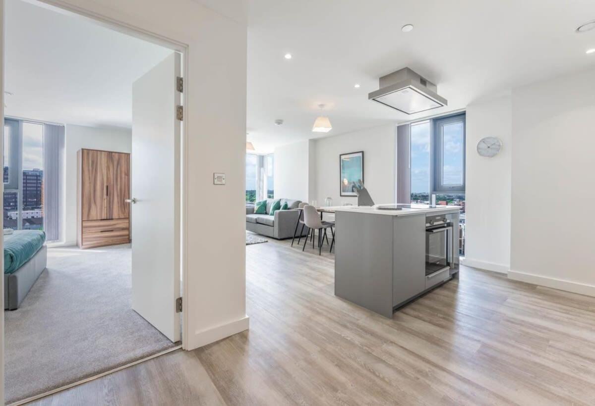 Stunning 2 Bed Apartment In Central Birmingham Exterior foto
